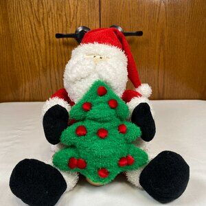 Gund Santa w/ Christmas Tree Stuffed Animal